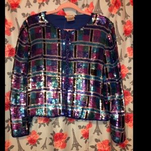 Vintage Sequin Jacket